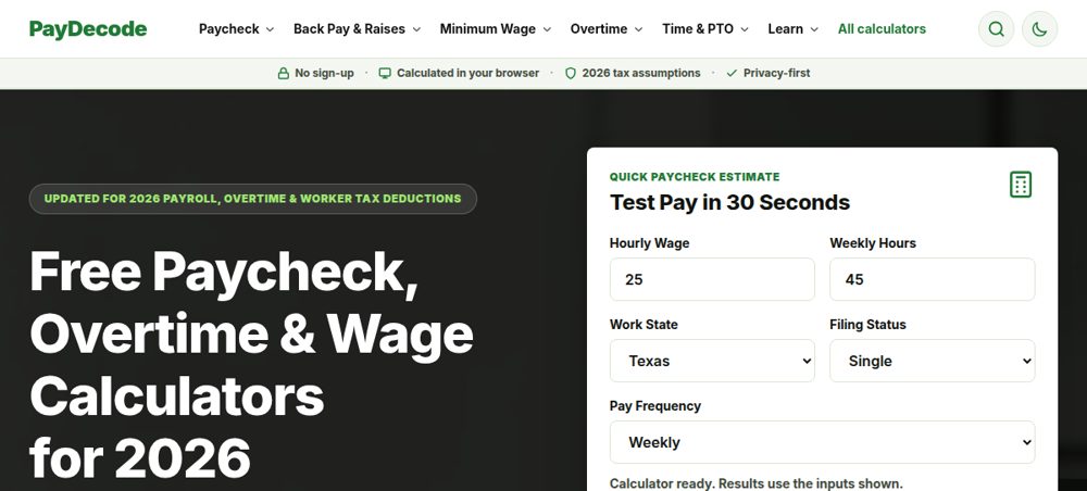 PayDecode screenshot